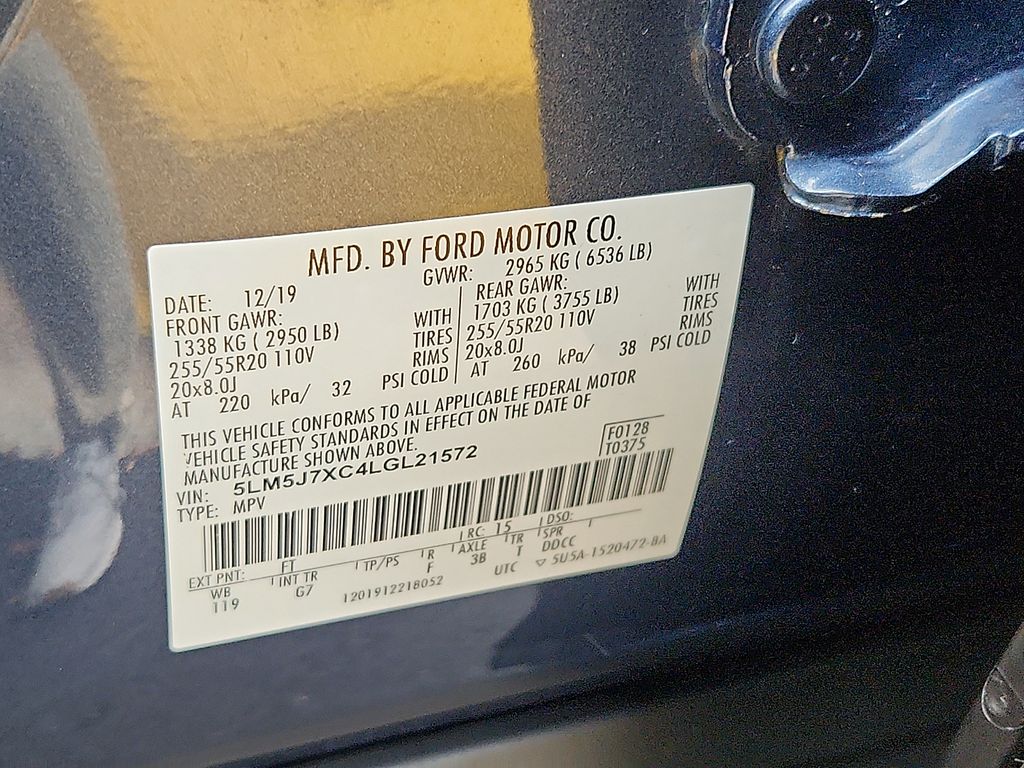 Thumbnail: 2020 Lincoln Aviator - 27