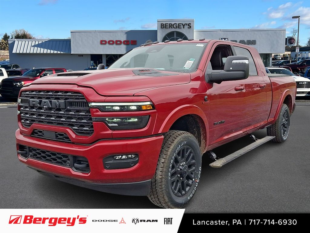 Molten Red Pearlcoat 2026 RAM 2500 Pickup Truck Four-Wheel Drive 8-Speed Automatic