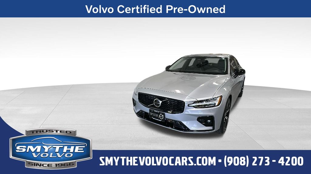 Silver Dawn Metallic 2025 Volvo S60 Sedan All-Wheel Drive Automatic