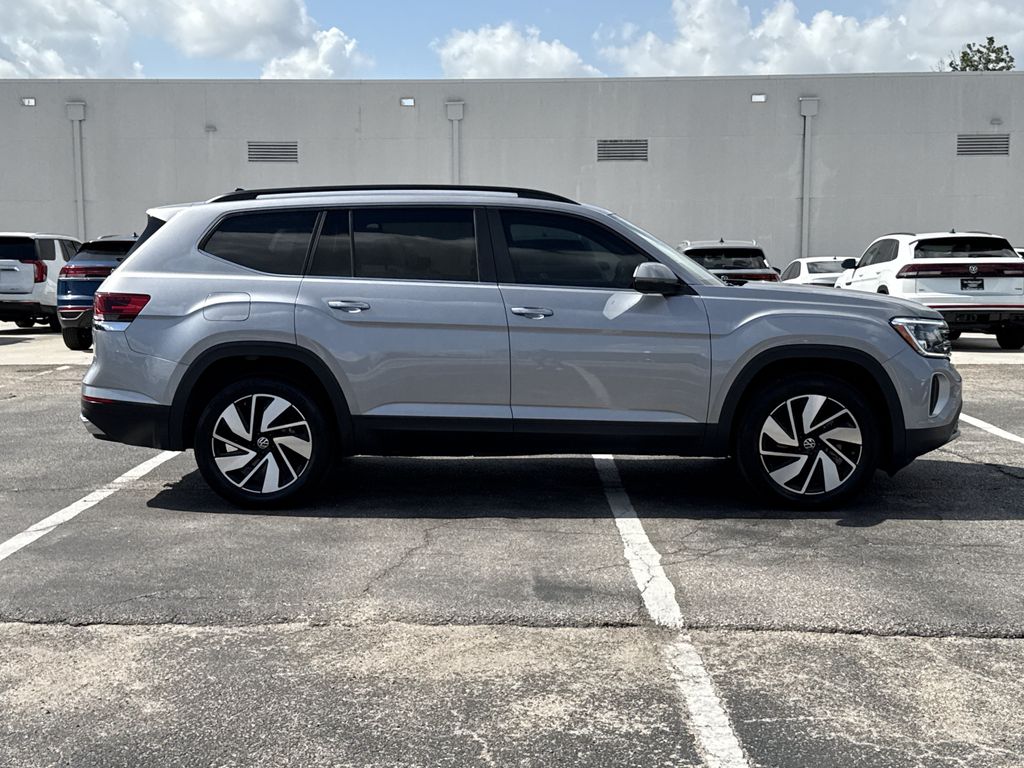 2024 Volkswagen Atlas 2.0T SE w/Technology Silver at DeMontrond Auto Country