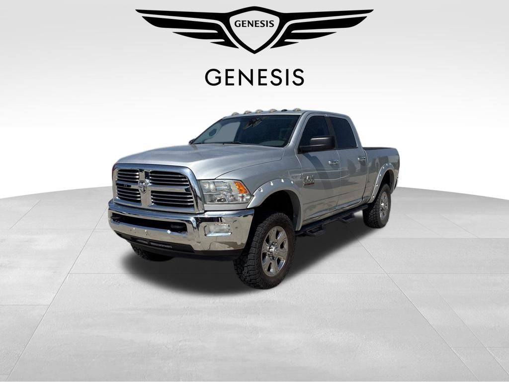 Bright Silver Clearcoat Metallic 2014 RAM 2500 Lone Star Crew Cab 4WD Pickup Truck Four-Wheel Drive 6-Speed Automatic