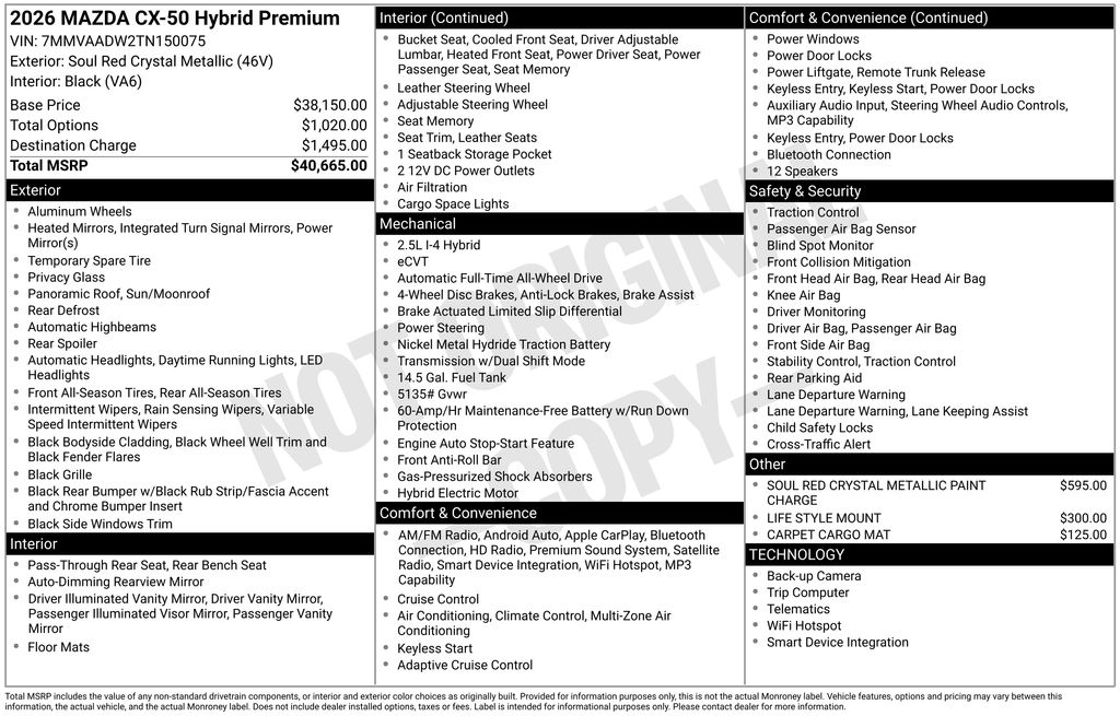 Thumbnail: 2026 Mazda CX-50 - 4