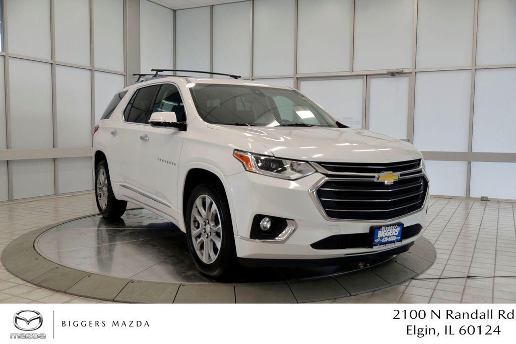 Pearl 2019 Chevrolet Traverse SUV / Crossover Four-Wheel Drive 9-Speed Automatic