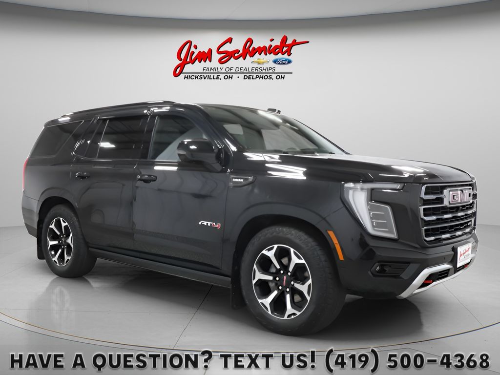 Onyx Black 2025 GMC Yukon SUV / Crossover Four-Wheel Drive