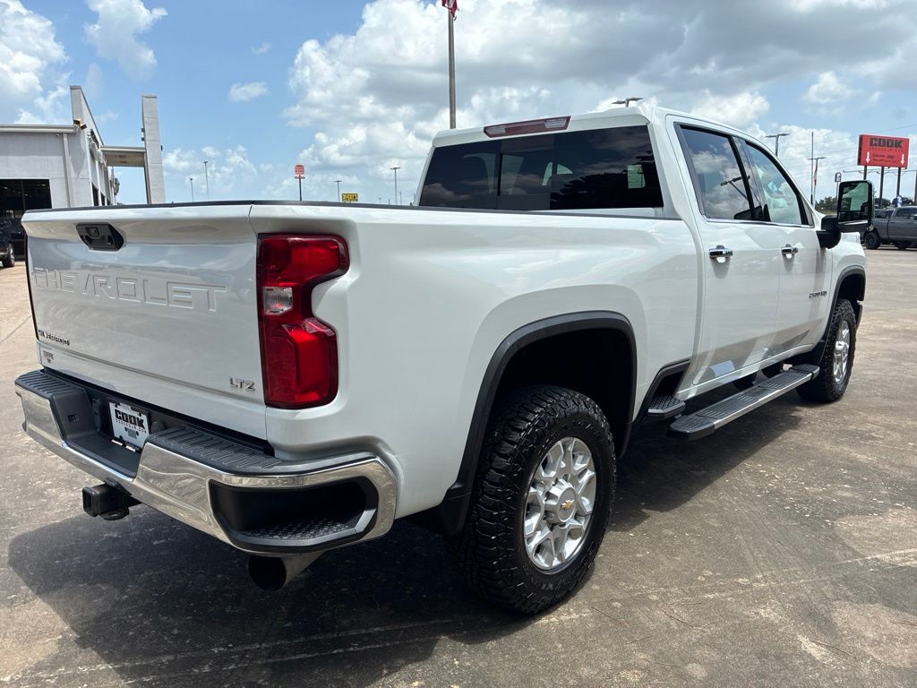 2022 Chevrolet Silverado 2500HD LTZ White at Wharton Ford
