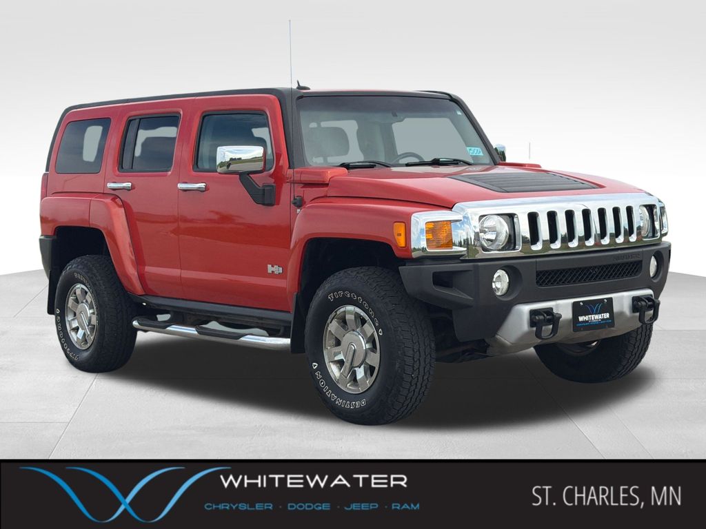 Solar Flare Metallic 2008 Hummer H3 SUV / Crossover Four-Wheel Drive 4-Speed Automatic Overdrive