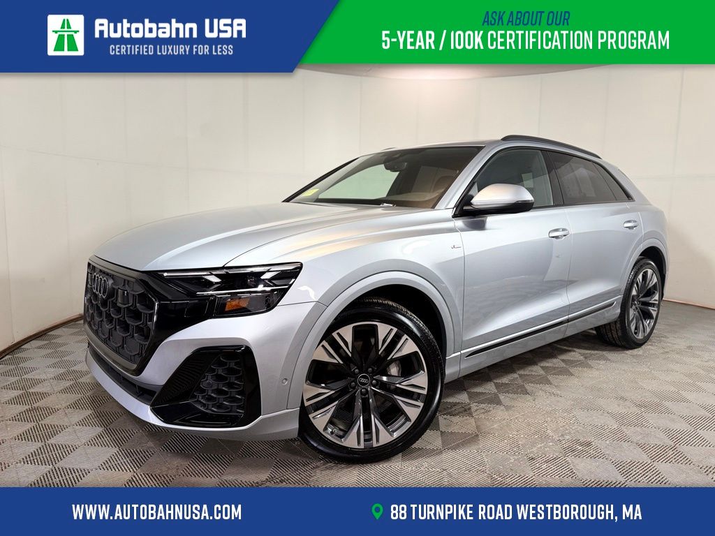 Gray 2025 Audi Q8 quattro Premium Plus 55 TFSI SUV / Crossover All-Wheel Drive 8-Speed Automatic
