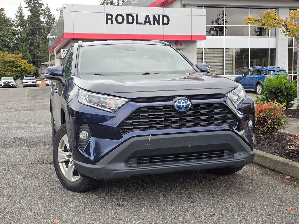 Blue Print 2021 Toyota RAV4 Hybrid SUV / Crossover All-Wheel Drive Continuously Variable Transmission