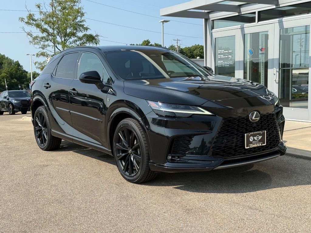 Black (Caviar) 2023 Lexus RX Hybrid SUV / Crossover  6-Speed Automatic