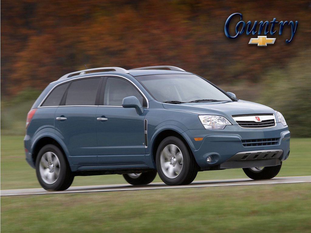 Onyx Black 2008 Saturn VUE SUV / Crossover Front-Wheel Drive 4-Speed Automatic