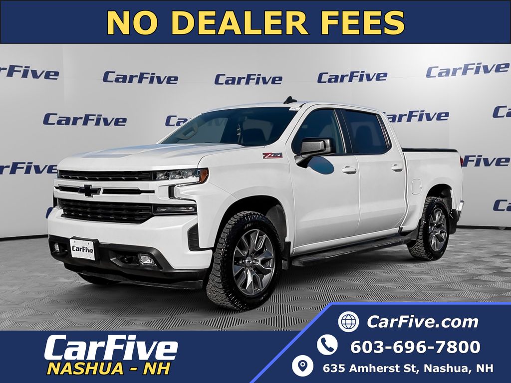 White (Iridescent Pearl Tricoat) 2021 Chevrolet Silverado 1500 RST Crew Cab 4WD Pickup Truck Four-Wheel Drive 8-Speed Automatic