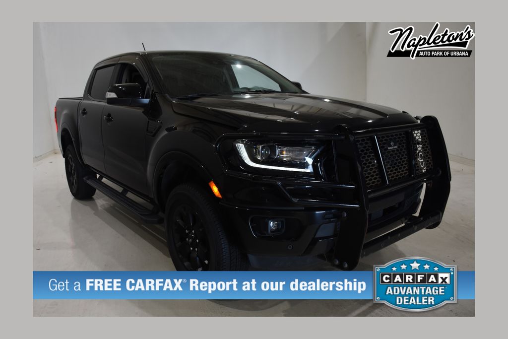 Shadow Black 2021 Ford Ranger Pickup Truck Four-Wheel Drive Automatic