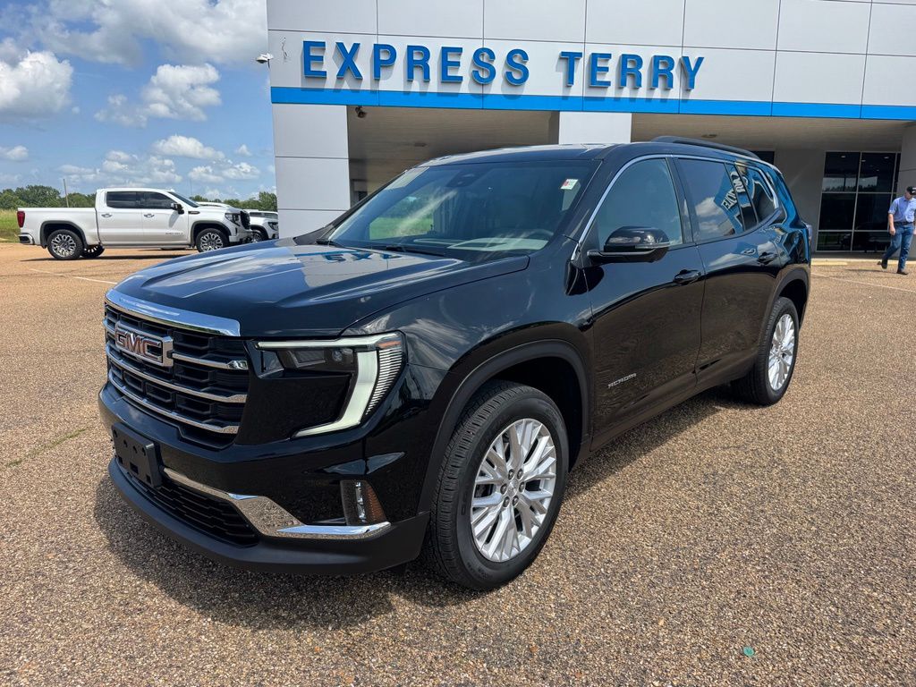 Black (Ebony Twilight Metallic) 2026 GMC Acadia SUV / Crossover Front-Wheel Drive 8-Speed Automatic