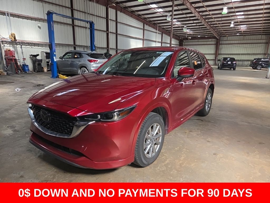 Red Metallic 2025 Mazda CX-5 2.5 S Preferred AWD SUV / Crossover All-Wheel Drive 6-Speed Automatic