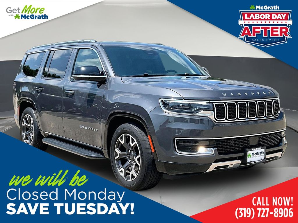 Baltic Gray Metallic Clearcoat 2024 Jeep Wagoneer SUV / Crossover Four-Wheel Drive 8-Speed Automatic