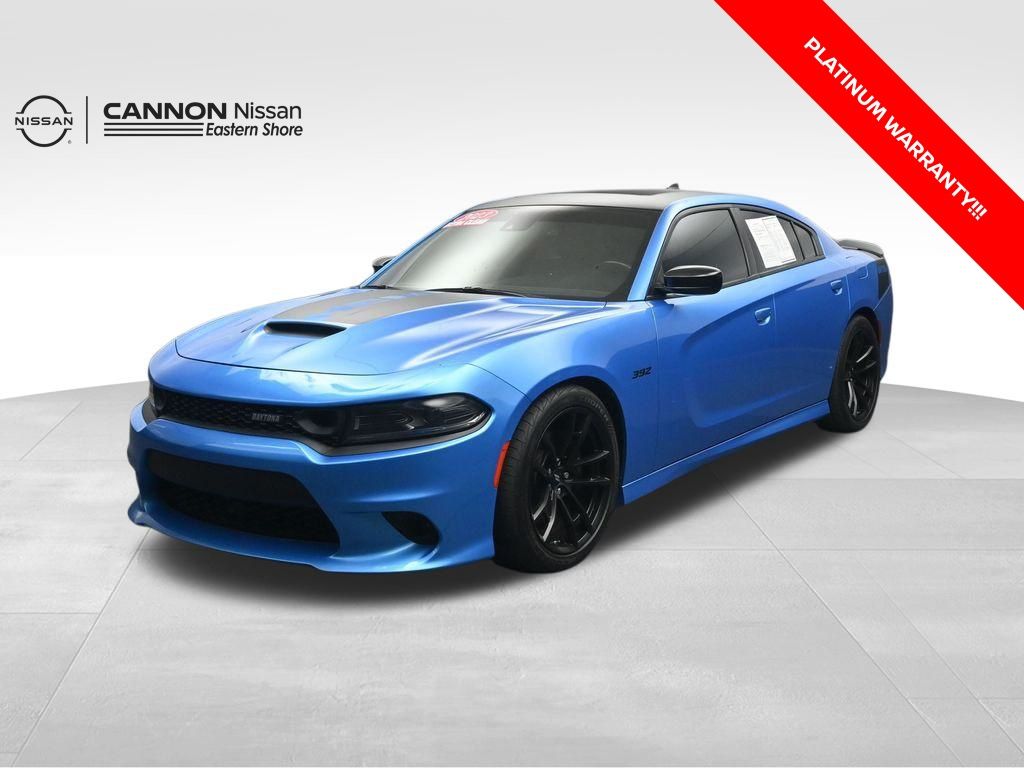 B5 Blue Pearlcoat 2023 Dodge Charger Sedan Rear-Wheel Drive 8-Speed Automatic