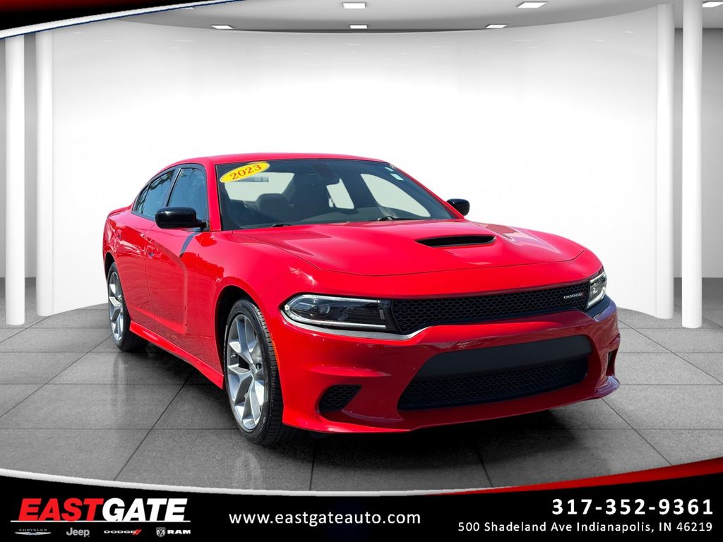 Torred Clearcoat 2023 Dodge Charger Sedan Rear-Wheel Drive 8-Speed Automatic