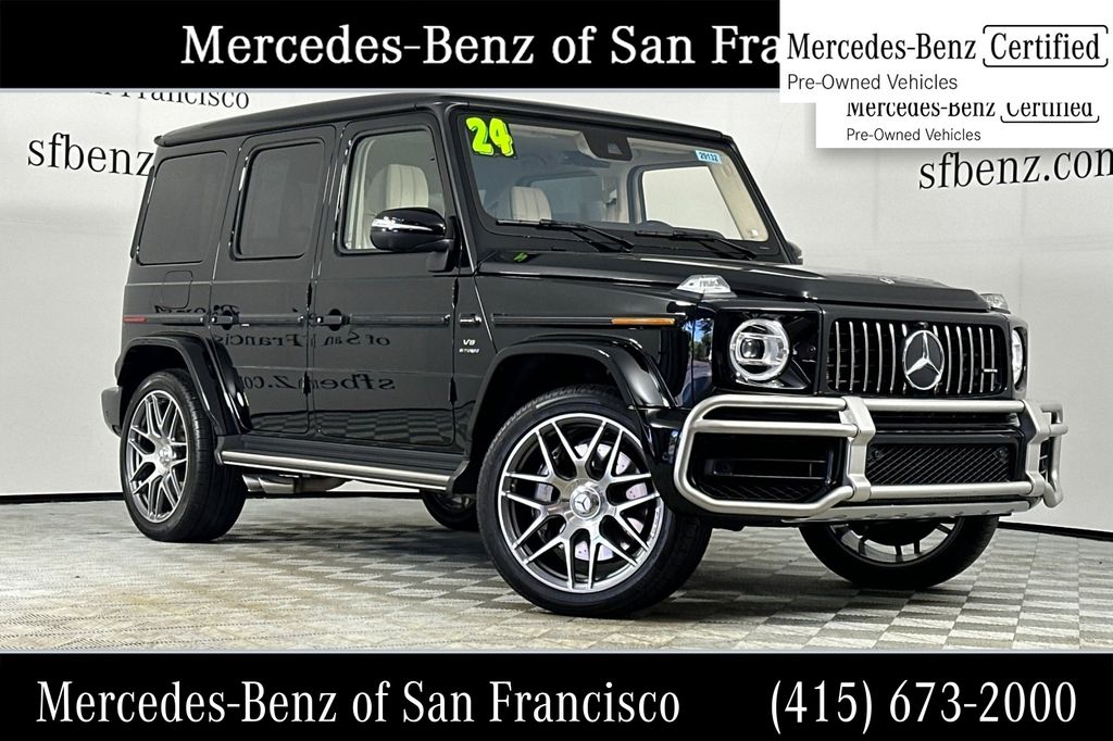 Black 2024 Mercedes-Benz G-Class SUV / Crossover All-Wheel Drive 9-Speed Automatic