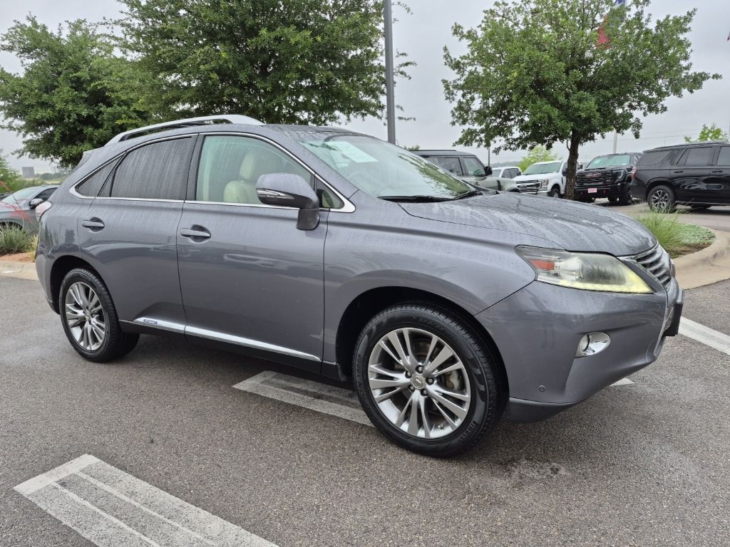 Gray Pearl 2013 Lexus RX Hybrid 450h AWD SUV / Crossover All-Wheel Drive Continuously Variable Transmission