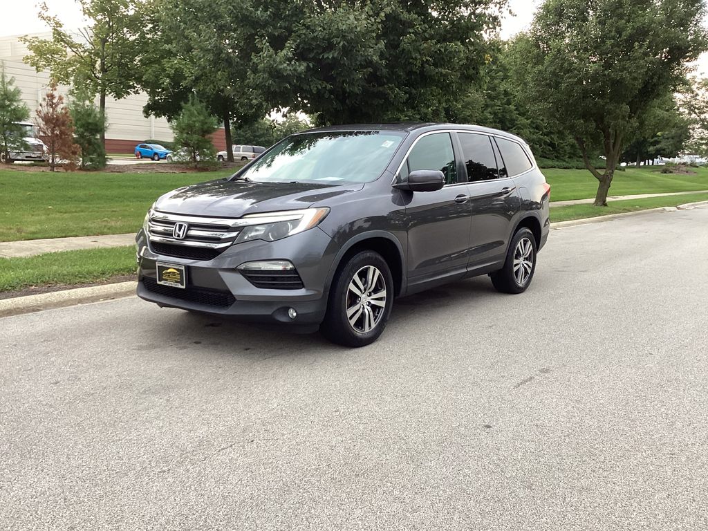 Gray (Modern Steel Metallic) 2017 Honda Pilot SUV / Crossover All-Wheel Drive 6-Speed Automatic
