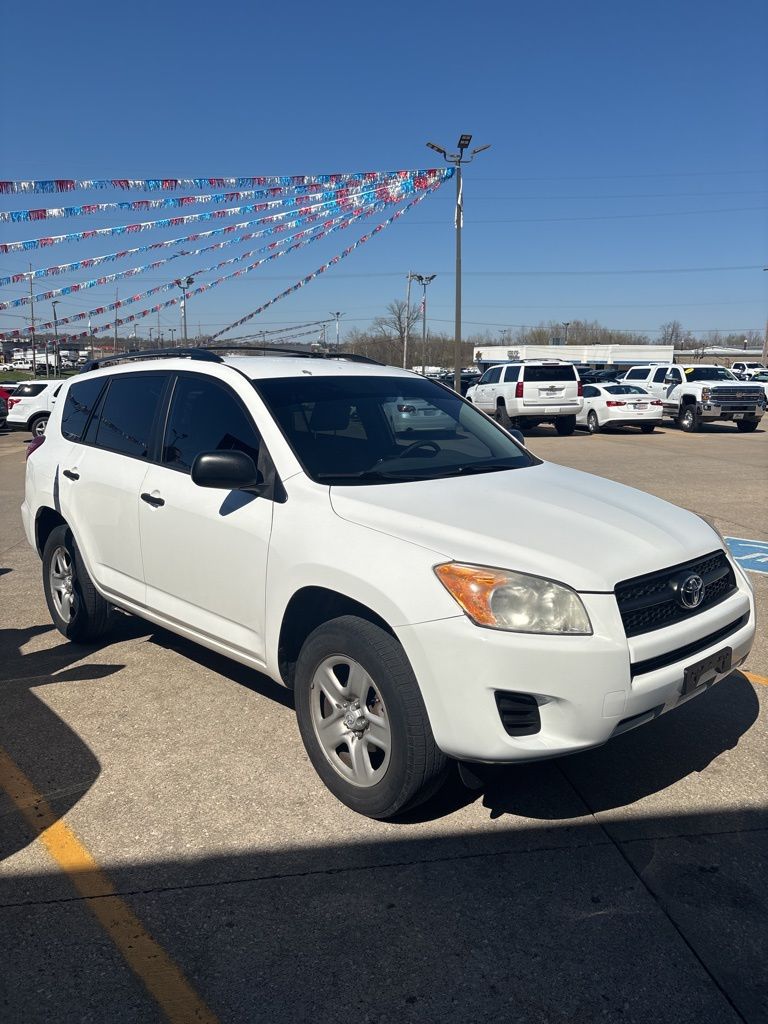 White 2012 Toyota RAV4 Base 4WD SUV / Crossover Four-Wheel Drive 4-Speed Automatic