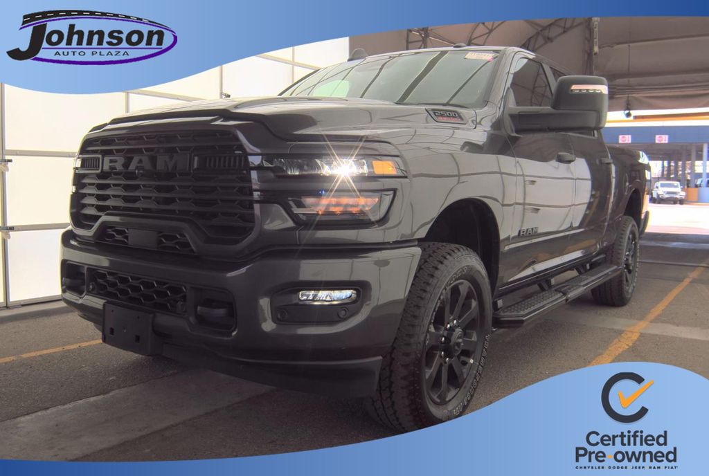 Gray (Granite Crystal Metallic Clearcoat) 2025 RAM 2500 Pickup Truck Four-Wheel Drive 8-Speed Automatic