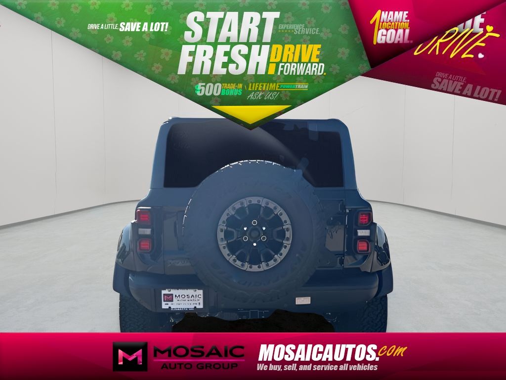 Shadow Black 2025 Ford Bronco Raptor 4WD SUV / Crossover Four-Wheel Drive Automatic