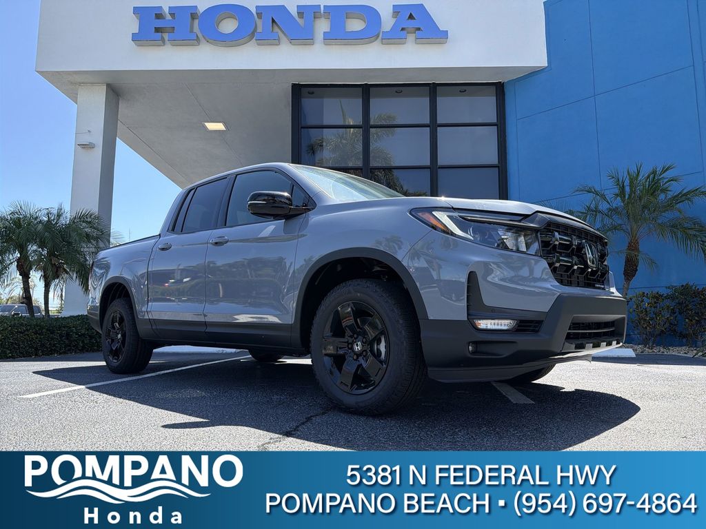 Sonic Gray Pearl 2026 Honda Ridgeline Pickup Truck All-Wheel Drive 9-Speed Automatic