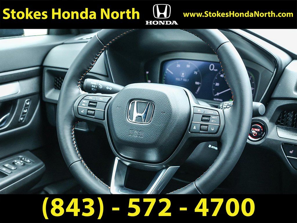 2026 Honda CR-V Hybrid Sport-L Silver at Stokes Honda North