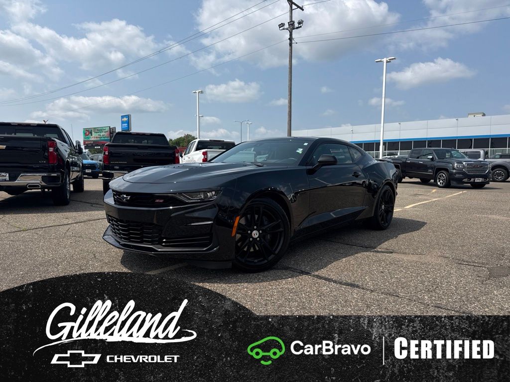 Black 2020 Chevrolet Camaro Coupe Rear-Wheel Drive Automatic