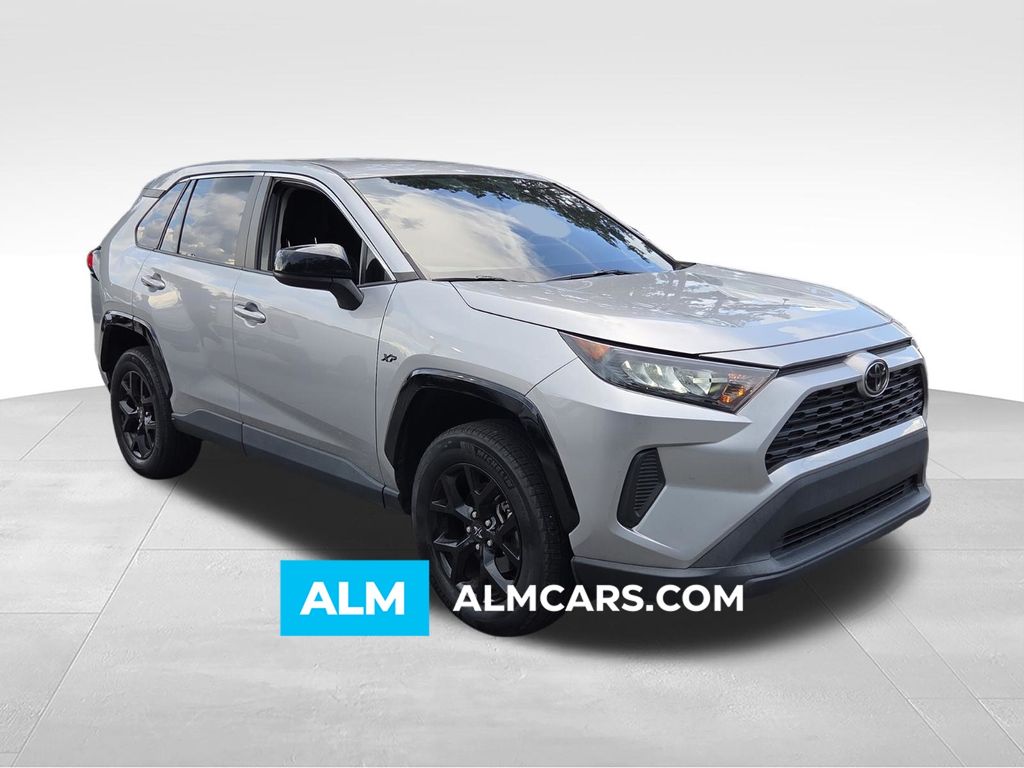 Silver Sky Metallic 2022 Toyota RAV4 SUV / Crossover Front-Wheel Drive 8-Speed Automatic