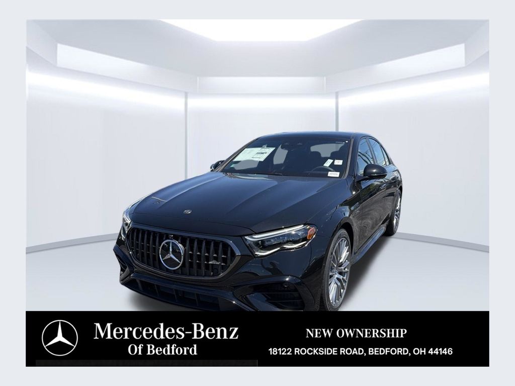 Black (Obsidian) 2026 Mercedes-Benz E-Class Sedan All-Wheel Drive 9-Speed Automatic