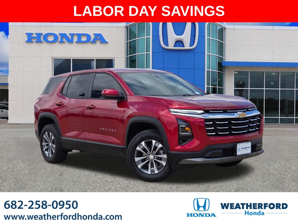 Radiant Red Tintcoat 2025 Chevrolet Equinox SUV / Crossover Front-Wheel Drive Continuously Variable Transmission
