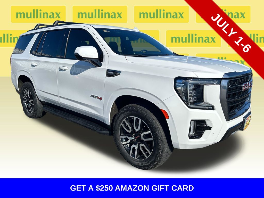 Summit White 2023 GMC Yukon SUV / Crossover Four-Wheel Drive