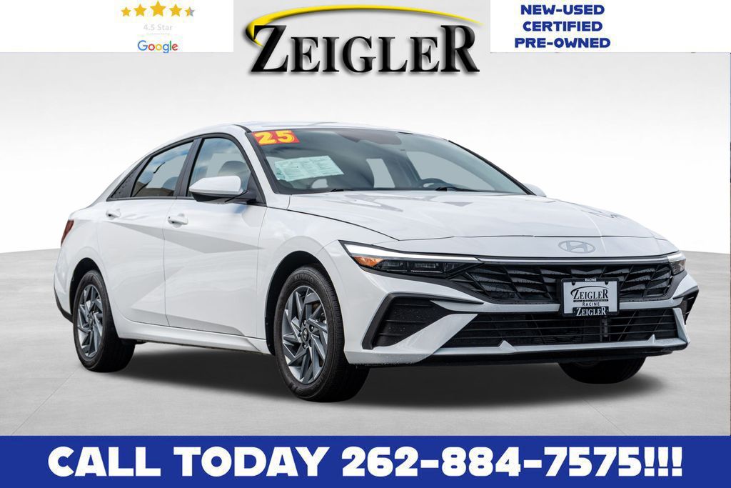 2025 Hyundai Elantra Hybrid Blue FWD