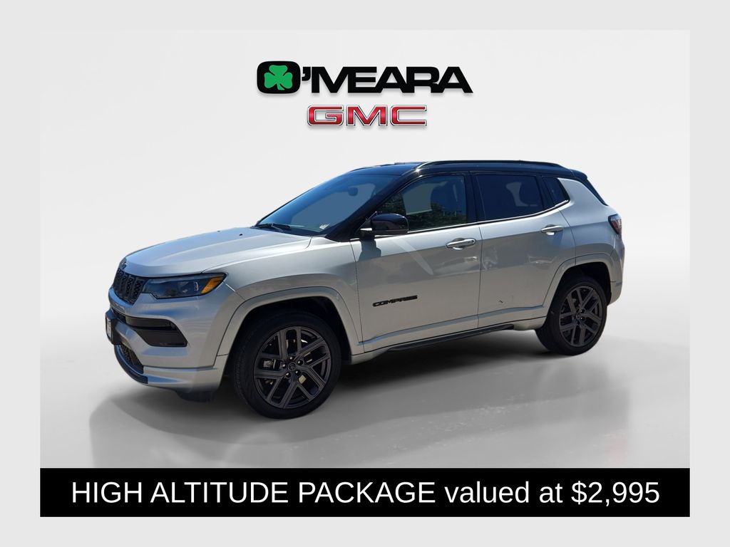 Silver Zynith Metallic Clearcoat 2025 Jeep Compass SUV / Crossover Four-Wheel Drive 8-Speed Automatic