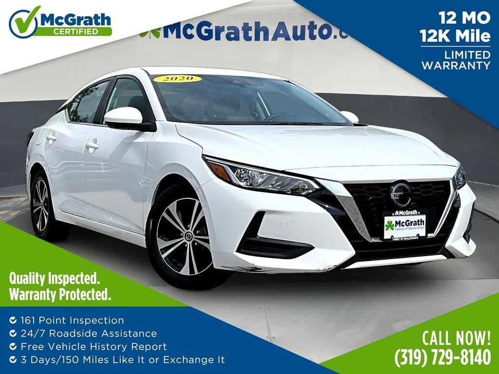 White (Fresh Powder) 2023 Nissan Sentra Sedan Front-Wheel Drive Continuously Variable Transmission