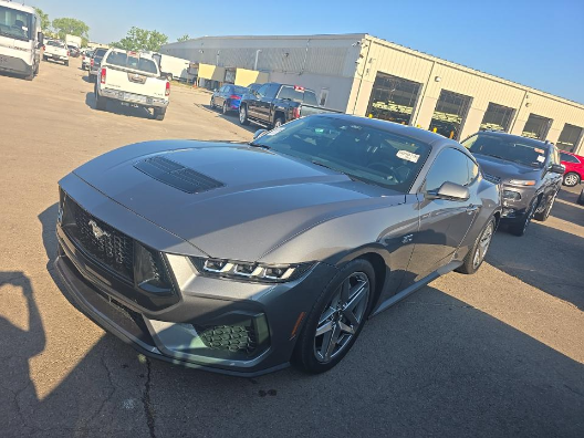 Gray Metallic 2024 Ford Mustang Coupe Rear-Wheel Drive Automatic