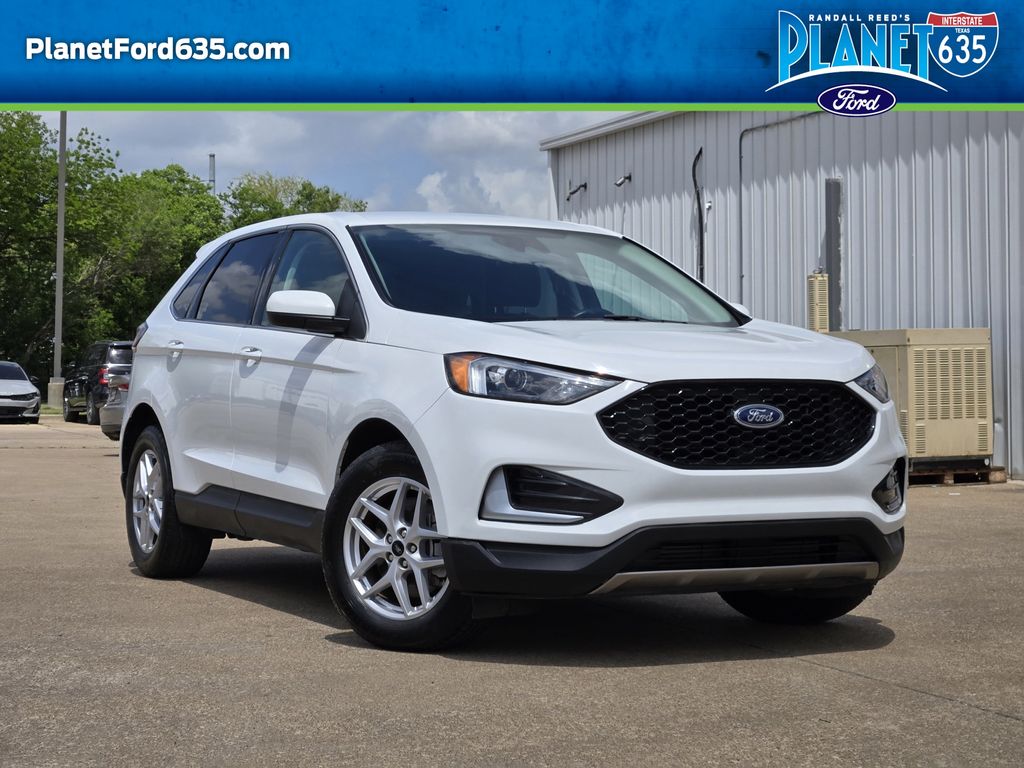 Oxford White 2023 Ford Edge SEL AWD SUV / Crossover All-Wheel Drive 8-Speed Automatic