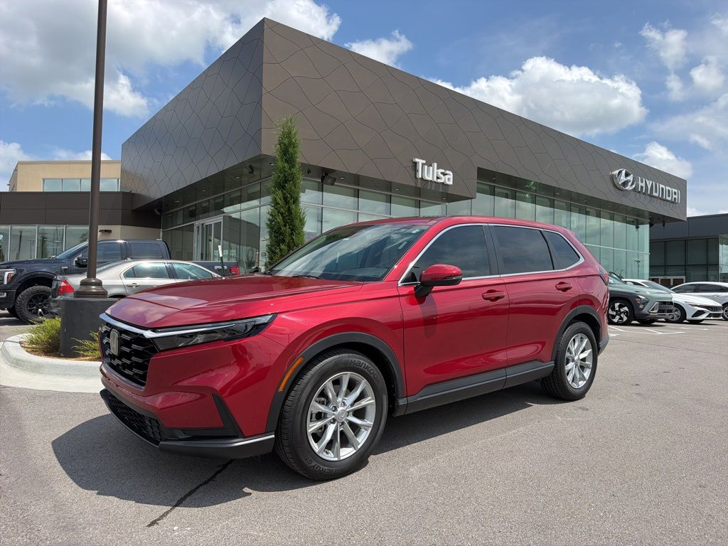 Radiant Red 2025 Honda CR-V SUV / Crossover Front-Wheel Drive Continuously Variable Transmission