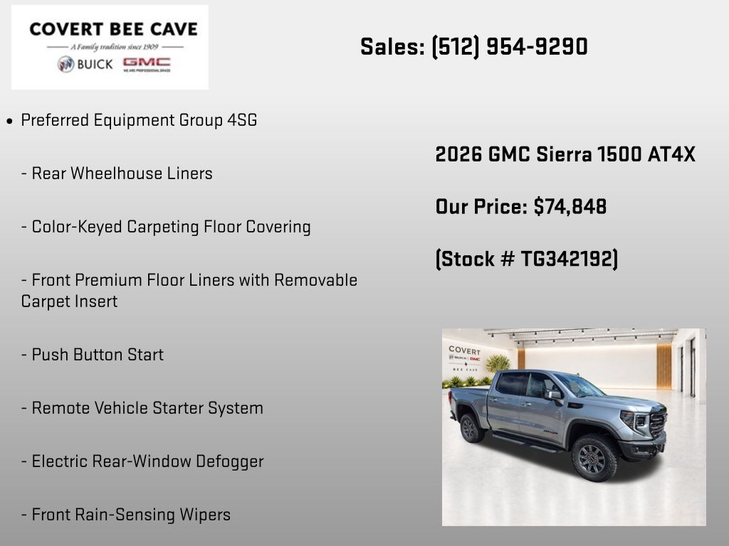 New 2026 Silver GMC AT4X image 15