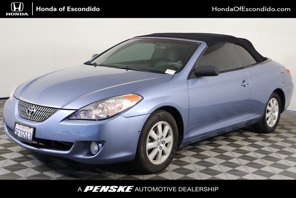 Cosmic Blue 2004 Toyota Camry Solara SE V6 Coupe Front-Wheel Drive 5-Speed Automatic Overdrive