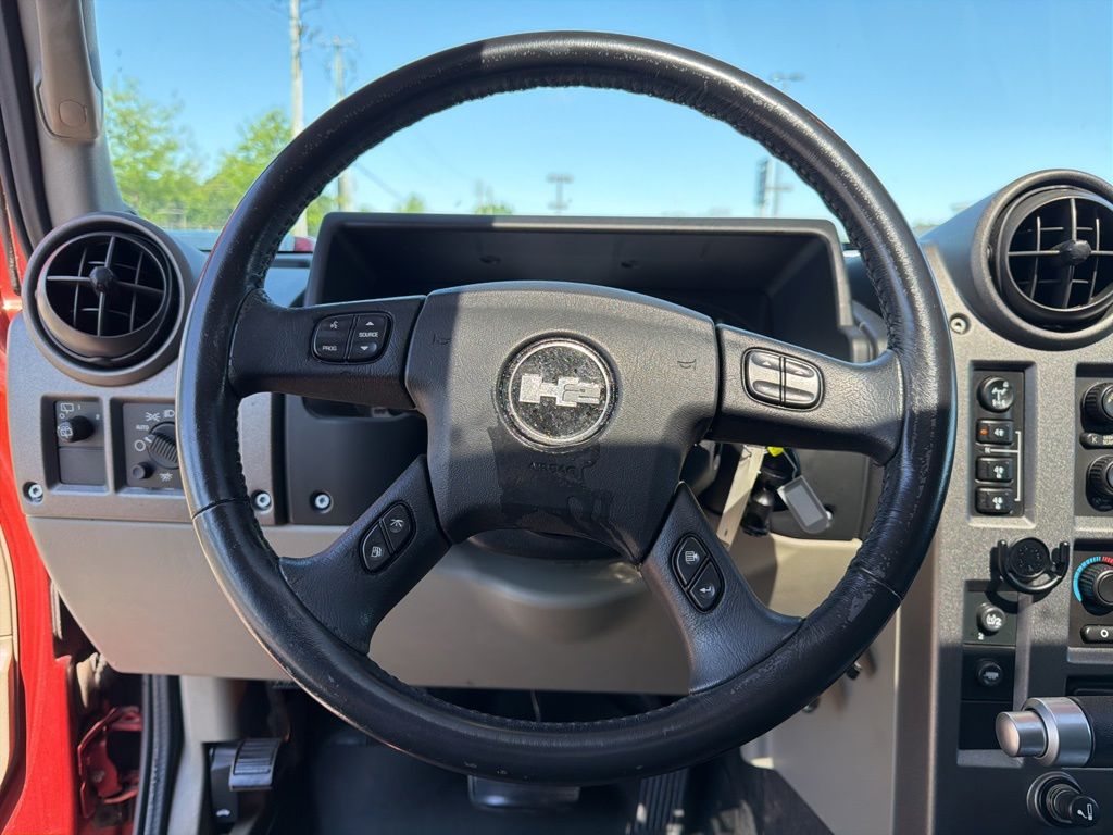 2004 Sunset Orange Metallic HUMMER H2 Base 4X4 SUV