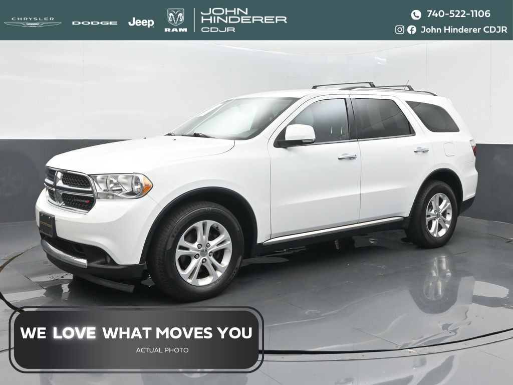Bright White Clearcoat 2013 Dodge Durango SUV / Crossover All-Wheel Drive 5-Speed Automatic