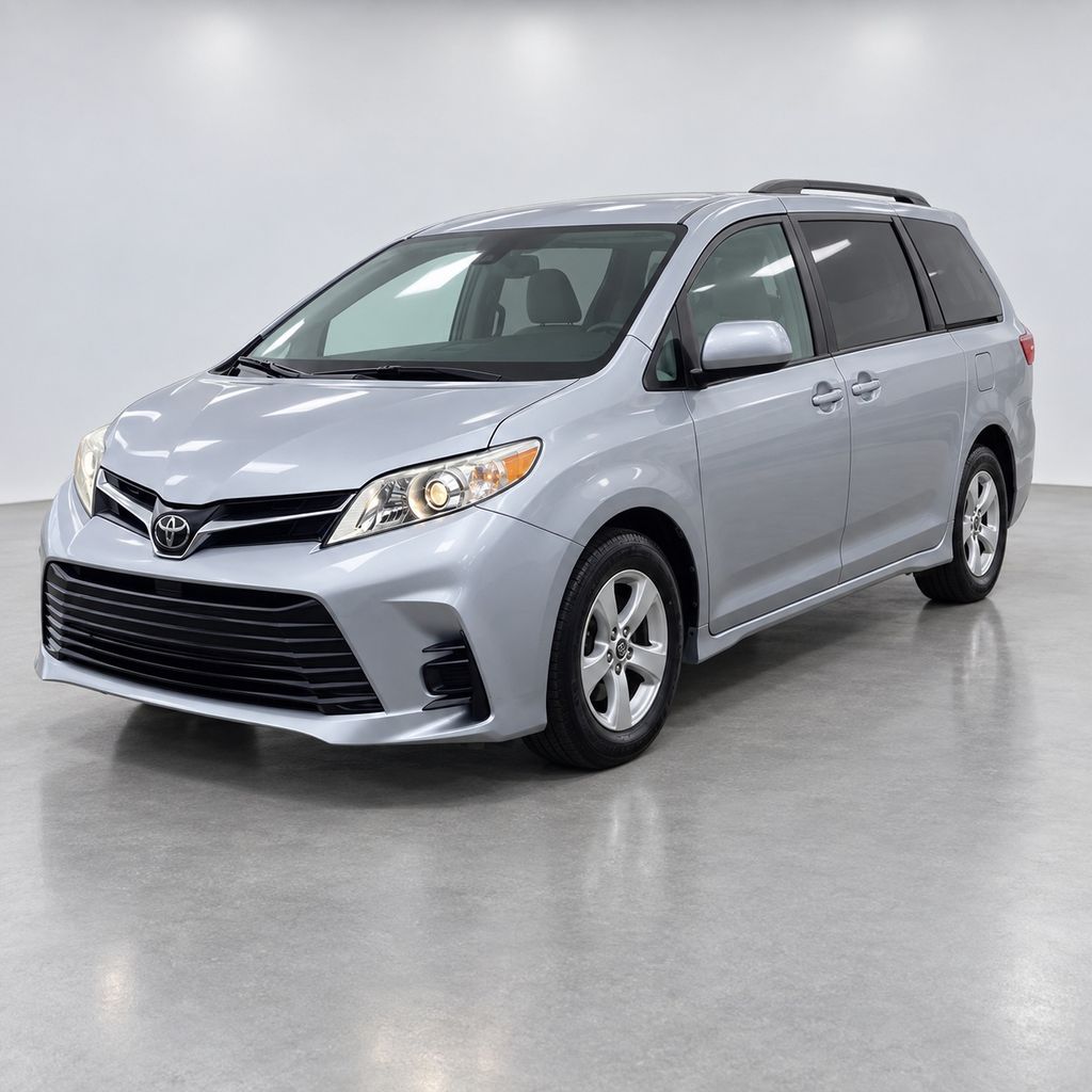 Celestial Silver Metallic 2019 Toyota Sienna Minivan Front-Wheel Drive 8-Speed Automatic