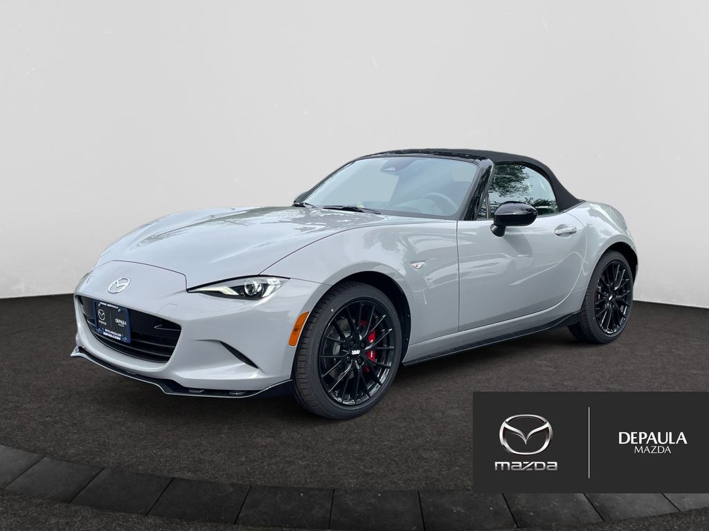 Aero Gray Metallic 2026 Mazda MX-5 Miata Convertible Rear-Wheel Drive 6-Speed Manual