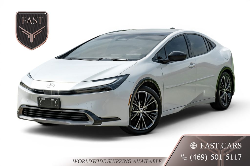 Pearl 2024 Toyota Prius Hatchback Front-Wheel Drive Continuously Variable Transmission