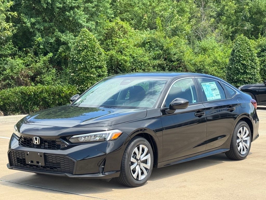 2026 Honda Civic LX Black at Community Honda