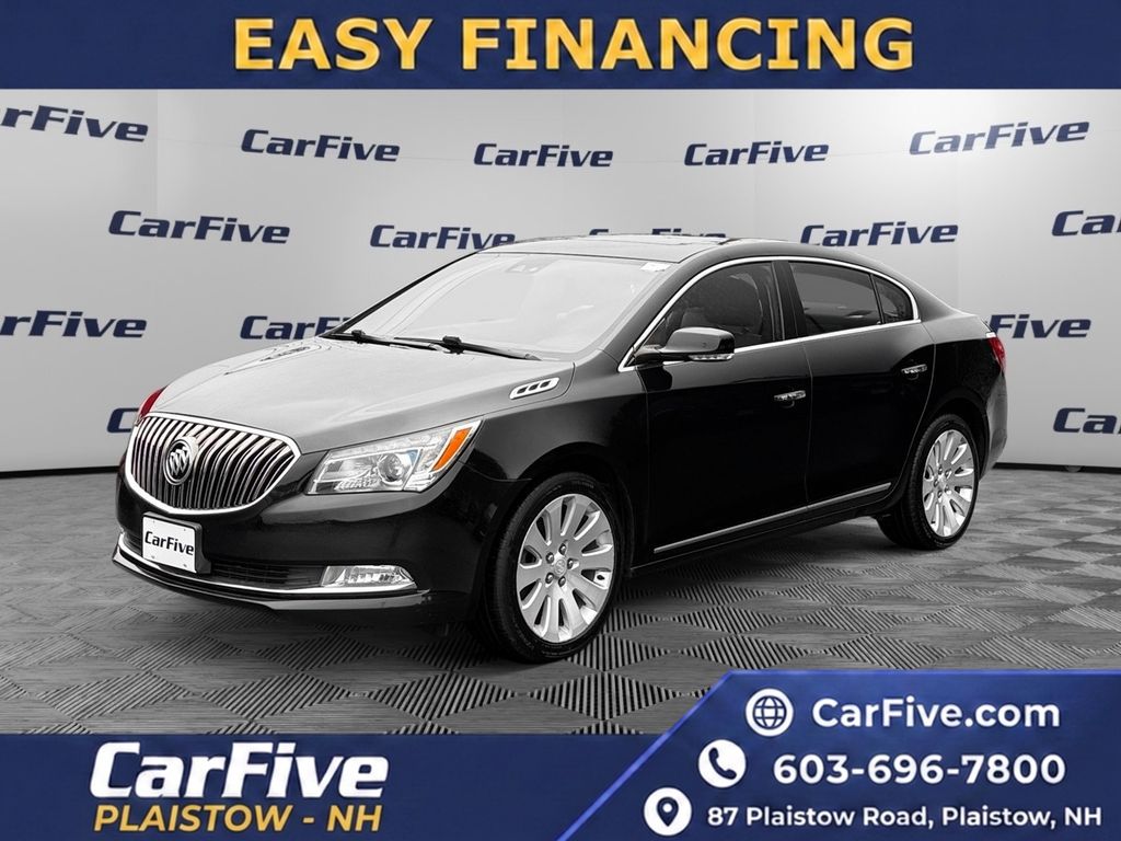 Black (Ebony Twilight Metallic) 2016 Buick LaCrosse Sedan All-Wheel Drive 6-Speed Automatic Overdrive