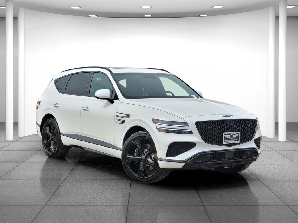 White 2026 Genesis GV80 3.5T Prestige Black AWD SUV / Crossover All-Wheel Drive 8-Speed Automatic